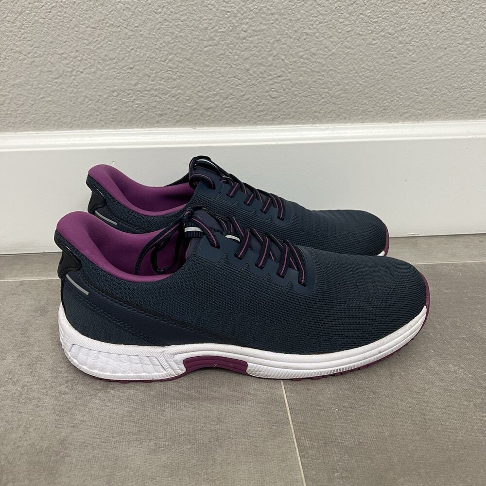 Orthofeet Kita Women’s Size 11B Purple Hands Free Sneakers Shoes 80015